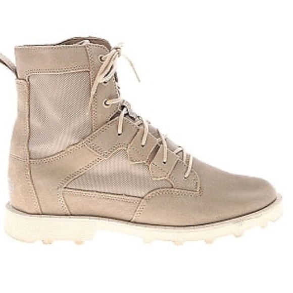 NWT Sorel Caribou OTM Bootie Ancient Fossil/Chalk - 11 - Picture 1 of 16